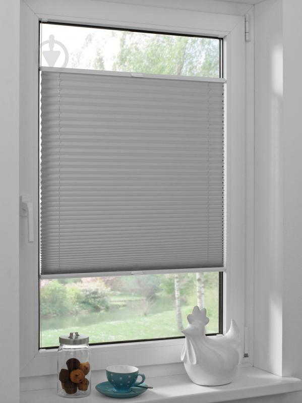 Штора-плісе Rollotex тканина DUO ECORO 106х130 см Сірий - фото 3 Штора-плісе Rollotex тканина DUO ECORO 106х130 см Сірий - фото 3