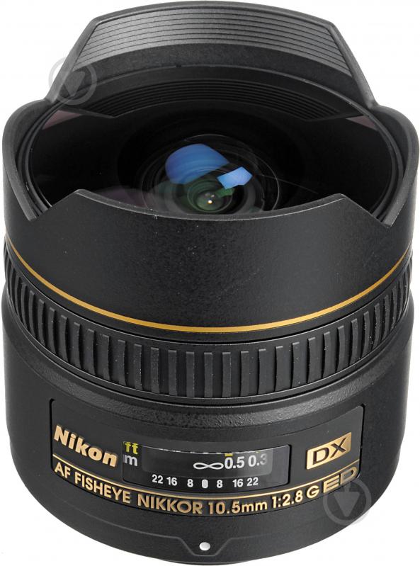 Объектив Nikon 10.5 mm f/2.8G IF-ED AF DX FISHEYE NIKKOR - фото 3