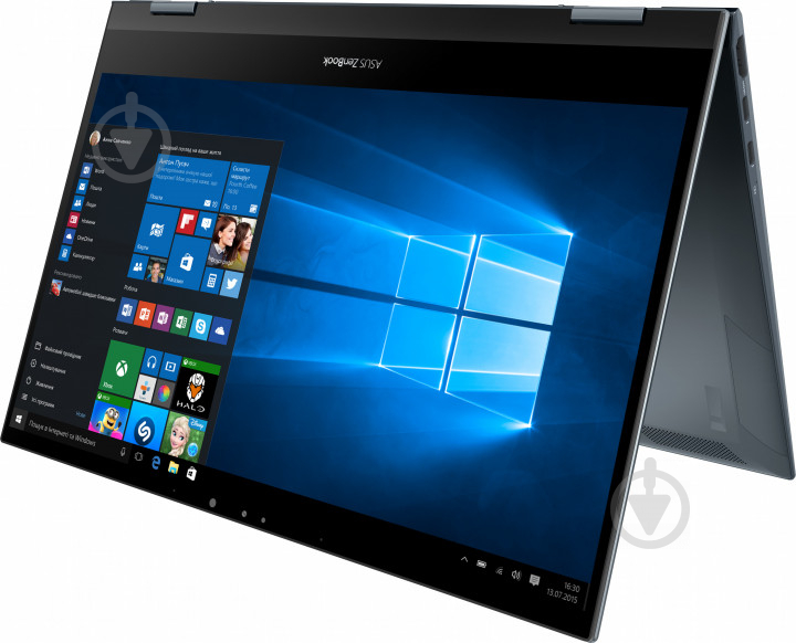 Ноутбук Asus ZenBook Flip UX363EA-HP044R 13,3 (90NB0RZ1-M07360) pine grey - фото 2