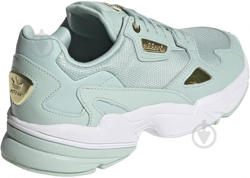 Кросівки жіночі демісезонні Adidas FALCON W FV5092 р.36 зелені - фото 4