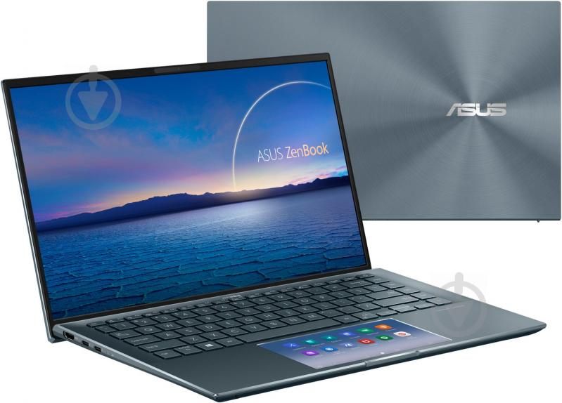 Ноутбук Asus ZenBook UX435EG-A5009R 14 (90NB0SI1-M03320) pine grey - фото 1