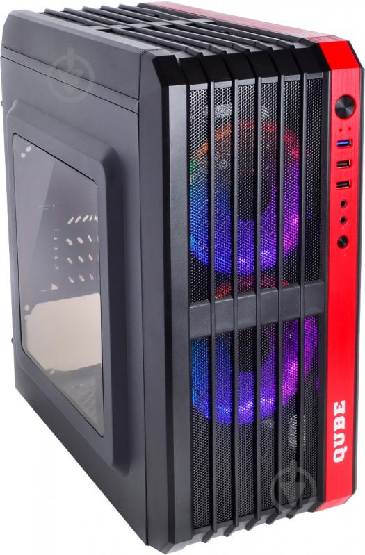 Корпус QUBE QB43M Black (QBM43_W3NU3) - фото 3
