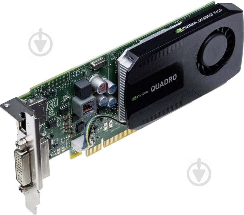 Відеокарта PNY Quadro K420 2GB GDDR3 128bit (VCQK420-2GB-PB) - фото 2