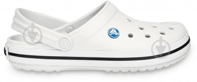 Сабо Crocs Crocband™ Clog 11016-100 р.41/42 белый - фото 1