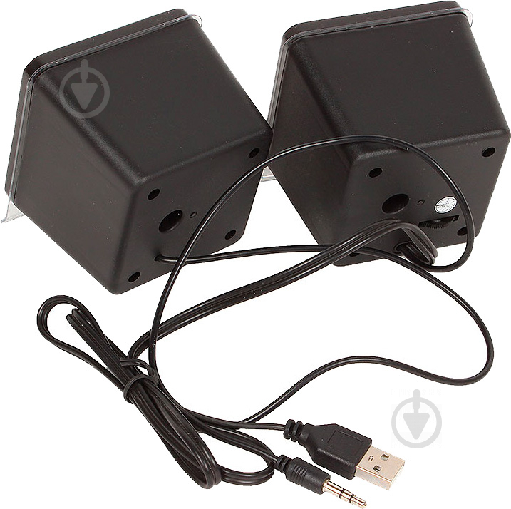 Акустична система Defender SPK 35 2.0 black 5Вт, USB 65635 - фото 7