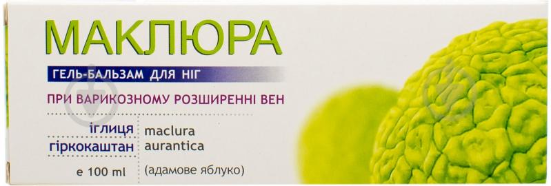 Маклюра Иглица Каштан при варикозном расширении вен гель-бальзам для ног 100 мл - фото 2 Маклюра Иглица Каштан при варикозном расширении вен гель-бальзам для ног 100 мл - фото 2