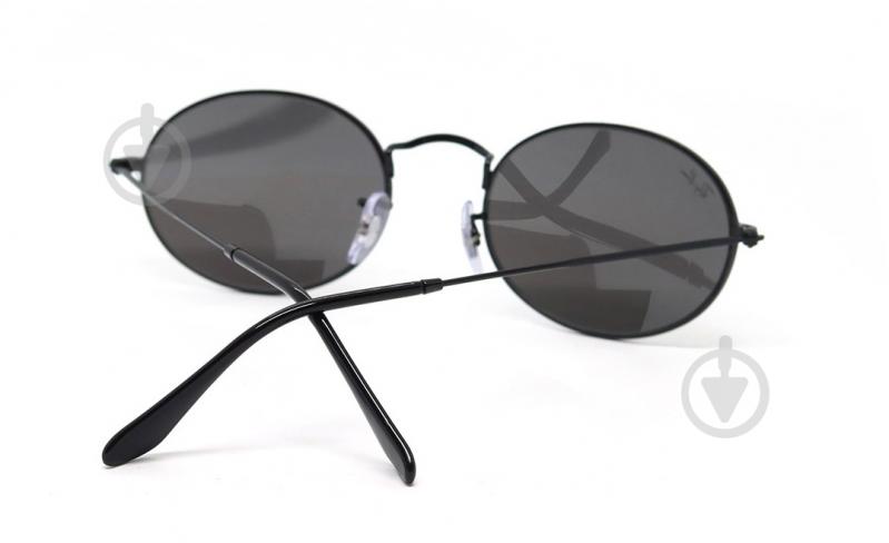 Окуляри сонцезахисні RAY-BAN 3547 002/B1 54 чорний глянець - фото 3