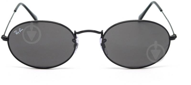 Окуляри сонцезахисні RAY-BAN 3547 002/B1 54 чорний глянець - фото 2