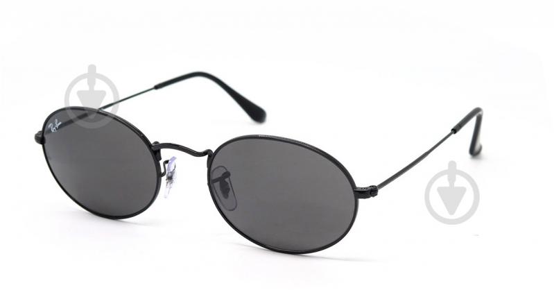 Окуляри сонцезахисні RAY-BAN 3547 002/B1 54 чорний глянець - фото 1