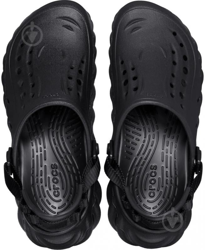 Сабо Crocs Echo Clog Blk 207937-001 р.45/46 черный - фото 5
