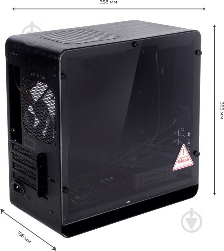 Корпус QUBE EAGLE Black (QBX3M_WBNU3) - фото 13