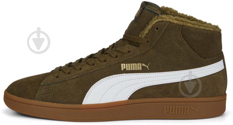 Черевики Puma PUMA SMASH V2 MID WTR SD 37587004 р.44,5 хакі - фото 1