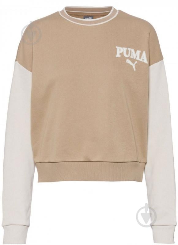 Толстовка Puma SQUAD Crew 67789883 р.XS бежевый - фото 5