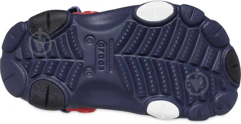 Сабо Crocs Spider-Man All-Terrain Clog T Navy 209258-410 р.27/28 красный - фото 6