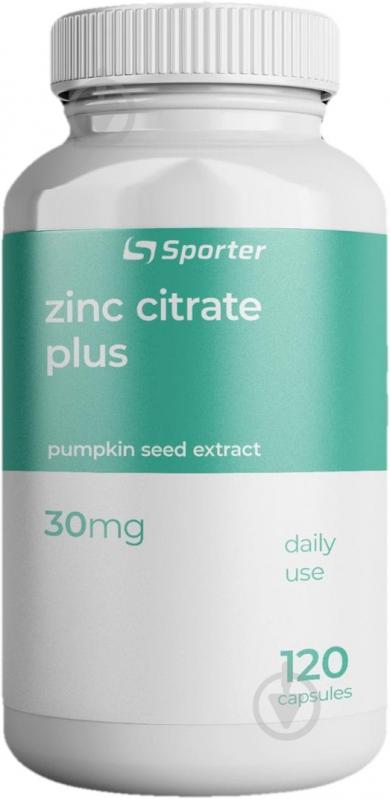 Витамины Sporter Citrate Plus Zinc 120 шт./уп. 150 мл - фото 1