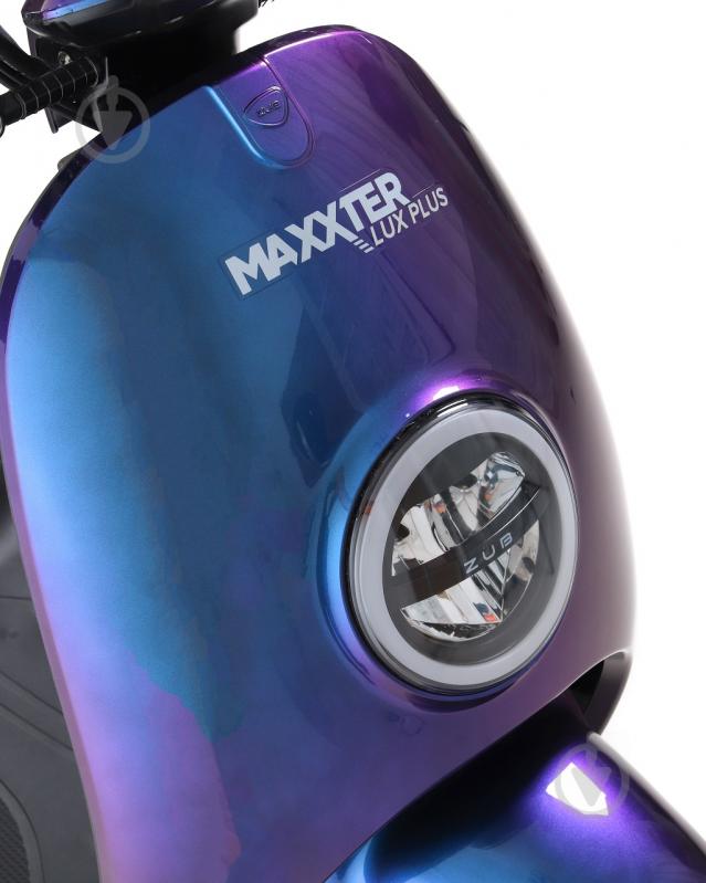 Електроскутер Maxxter Lux Plus blue - фото 8