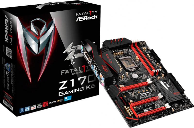 Материнская плата ASRock Z170_GAMING_K6 (Socket 1151, Intel Z170, ATX) - фото 5