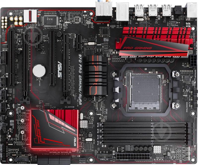 Материнская плата Asus 970_PRO_GAMING/AURA (Socket AM3+, AMD 970, ATX) - фото 1