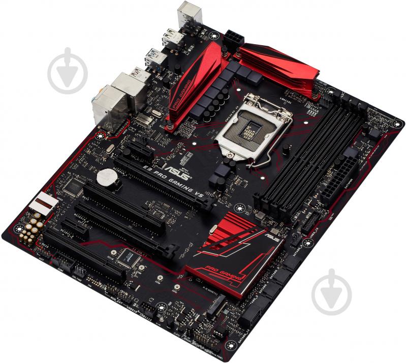 Материнская плата Asus E3_PRO_GAMING_V5 (Socket 1151, Intel C232, ATX) - фото 3