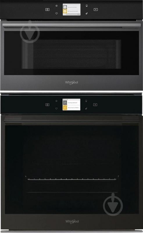 Комплект вбудовуваної техніки Whirlpool Духова шафа W9OM24S1PBSS + мікрохвильова піч W9MD260BSS - фото 1