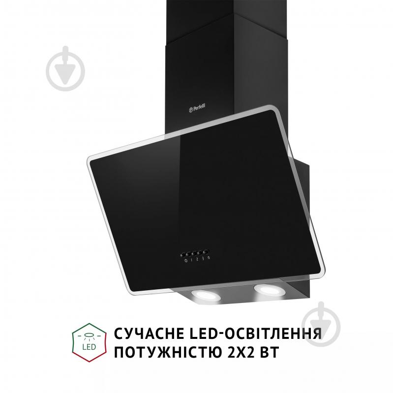ВИТРИНА! Вытяжка Perfelli VICCO 5HM NERO - фото 4