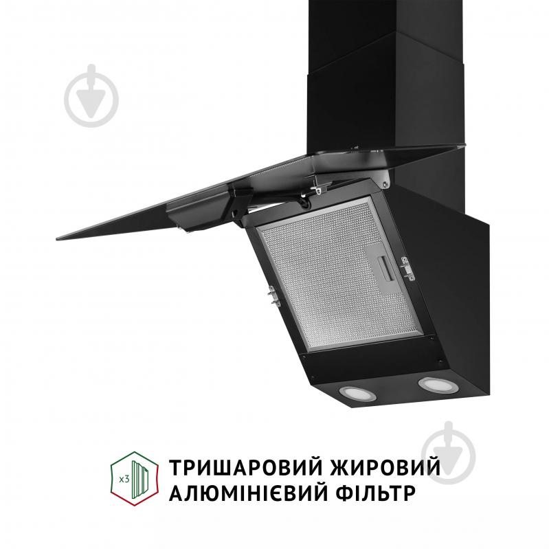 ВИТРИНА! Вытяжка Perfelli VICCO 5HM NERO - фото 5