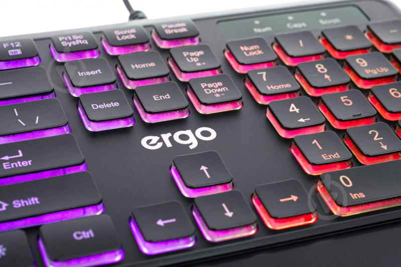 Клавіатура ігрова Ergo KB-635 (KB-635) black - фото 8