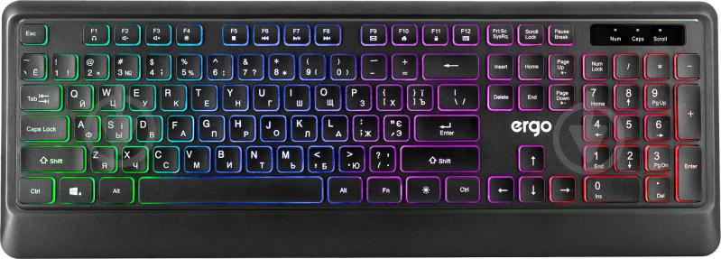 Клавіатура ігрова Ergo KB-635 (KB-635) black - фото 3