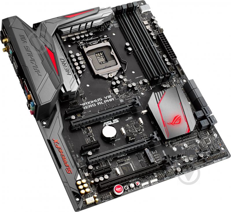 Материнська плата Asus MAXIMUS_VIII_HERO_ALPHA (Socket 1151, Intel Z170, ATX) - фото 3