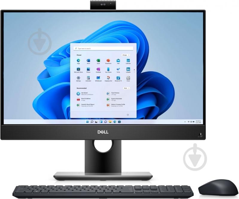 Моноблок Dell Optiplex 5490 23,8 (N213O5490AIO) black - фото 2