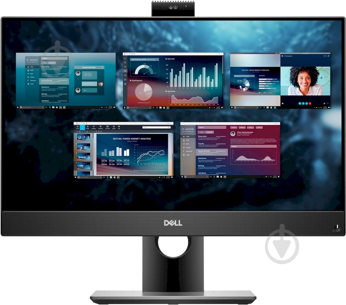 Моноблок Dell Optiplex 5490 23,8 (N213O5490AIO) black - фото 1