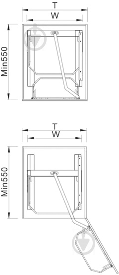 Карго Muller Atlant 500 мм хром - фото 2