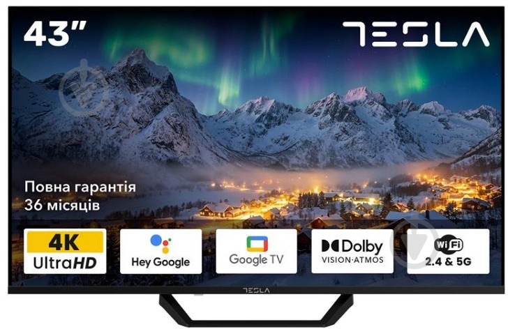 Телевізор TESLA 43E655BUS - фото 1