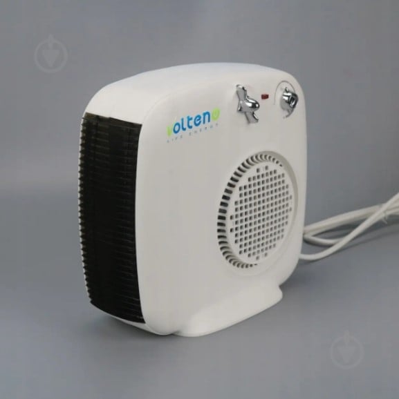 Тепловентилятор Volteno с термостатом VO2520 2000 Вт White - фото 2