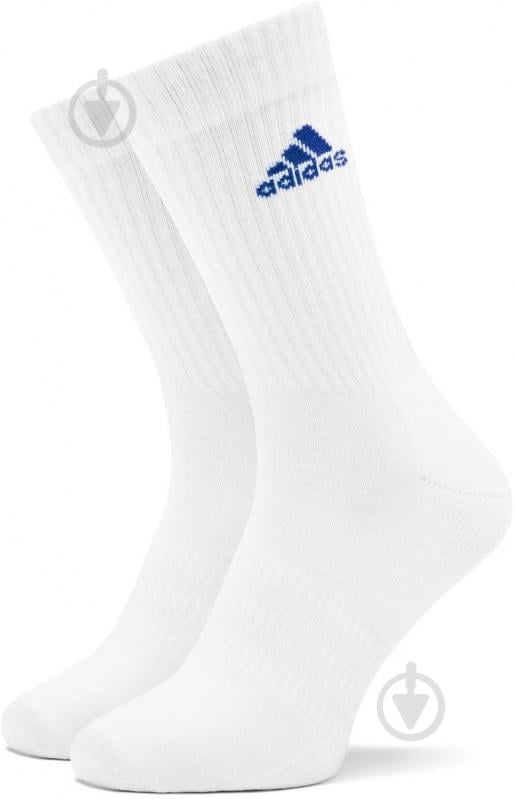 Шкарпетки Adidas Cushioned Crew Socks IC1314 р.XL білий 3 шт. - фото 2
