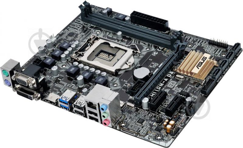 Материнская плата Asus H110M-A_D3 (Socket 1151, Intel H110, mirco ATX) - фото 3