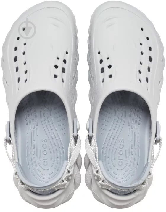 Сабо Crocs Echo Clog Atm 207937-1FT р.41/42 серый - фото 5
