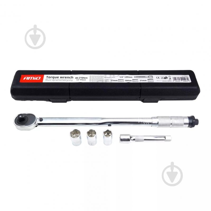 Ключ динамометрический AMiO 40-210 Нм (02407) - фото 1 Ключ динамометрический AMiO 40-210 Нм (02407) - фото 1
