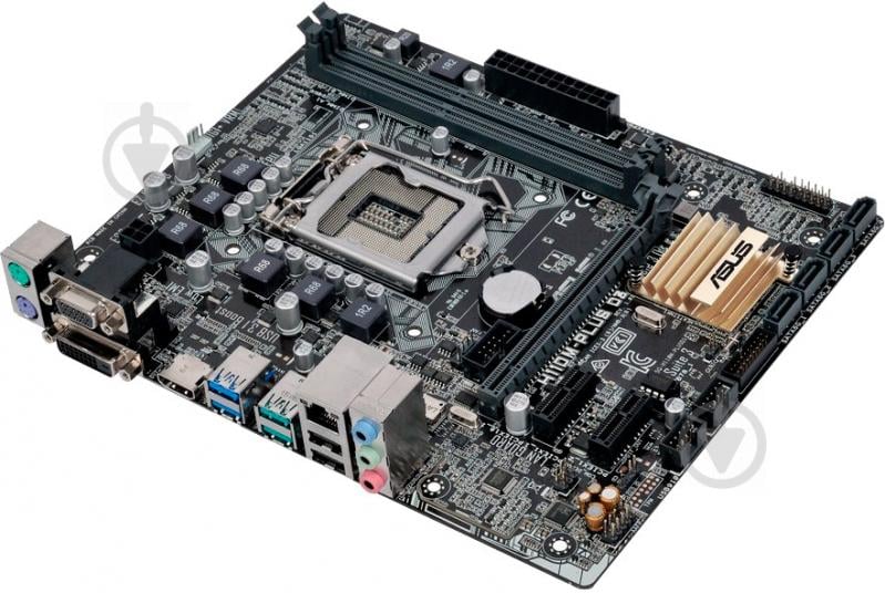 Материнська плата Asus H110M-PLUS_D3 (Socket 1151, Intel H110, mirco ATX) - фото 3