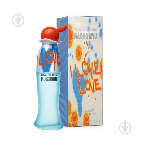 Туалетна вода Moschino Cheap&Chic I Love Love 50 мл - фото 1 Туалетна вода Moschino Cheap&Chic I Love Love 50 мл - фото 1