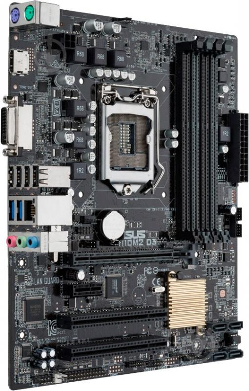 Материнська плата Asus H110M2_D3 (Socket 1151, Intel H110, mirco ATX) - фото 2