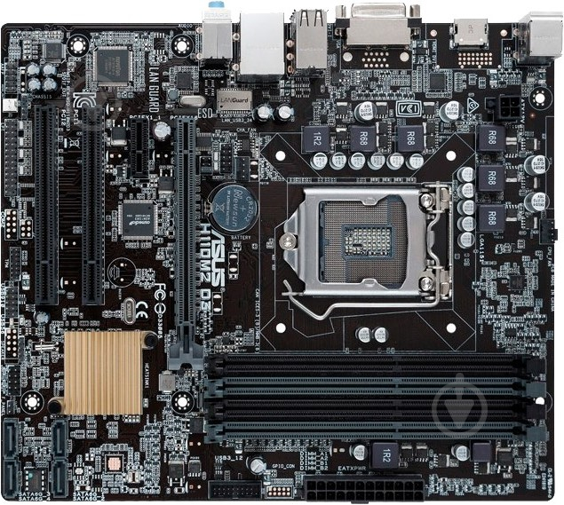 Материнська плата Asus H110M2_D3 (Socket 1151, Intel H110, mirco ATX) - фото 1