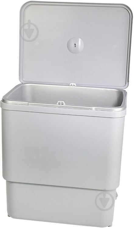 Ведро для мусора Muller Stier серый - фото 1