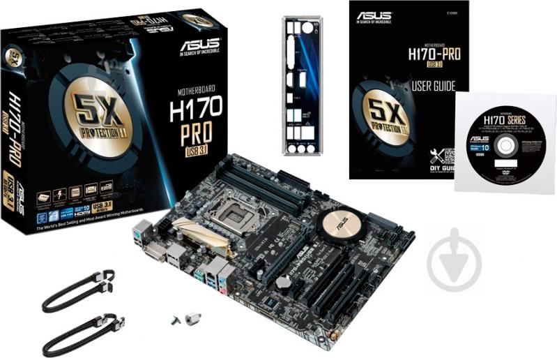 Материнська плата Asus H170-PRO/USB3.1 (Socket 1151, Intel H170, ATX) - фото 5