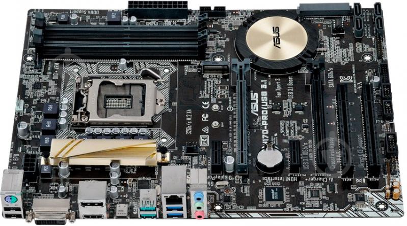 Материнська плата Asus H170-PRO/USB3.1 (Socket 1151, Intel H170, ATX) - фото 2