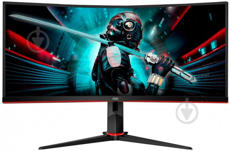 Монитор AOC 34" (CU34G2X/BK/01) - фото 1