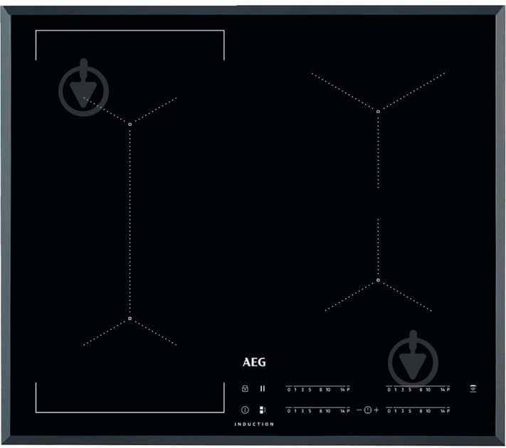 Варочная поверхность индукционная AEG IKE64441FB - фото 1 Варочная поверхность индукционная AEG IKE64441FB - фото 1