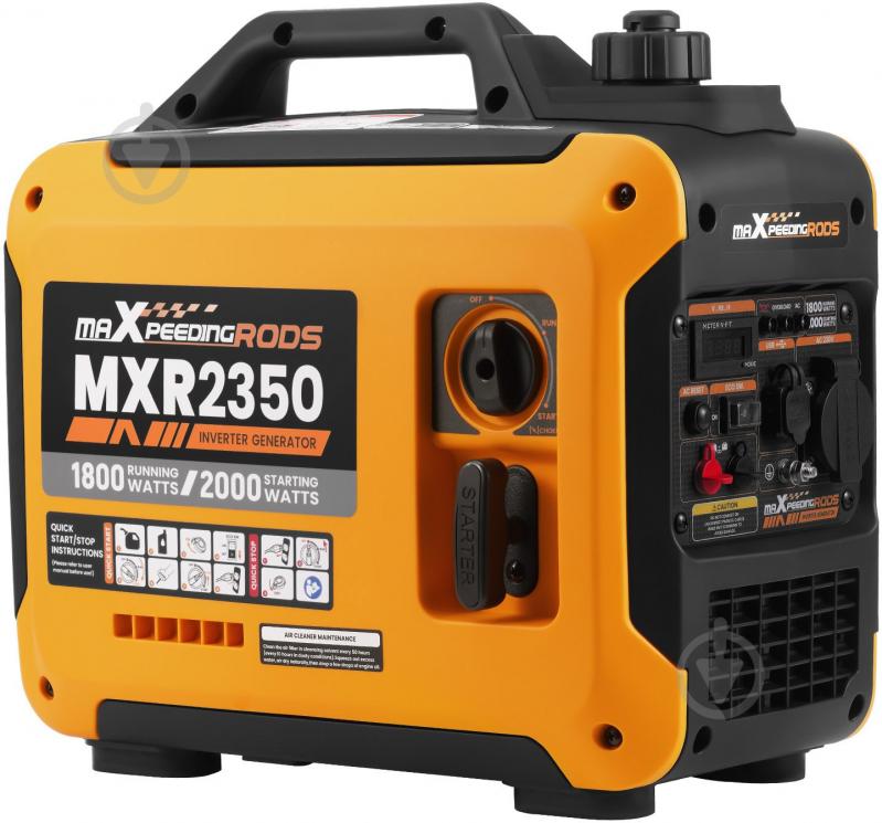 Генератор инверторный MaXpeedingRODS 1,8 кВт / 2 кВт MXR2350 - фото 1