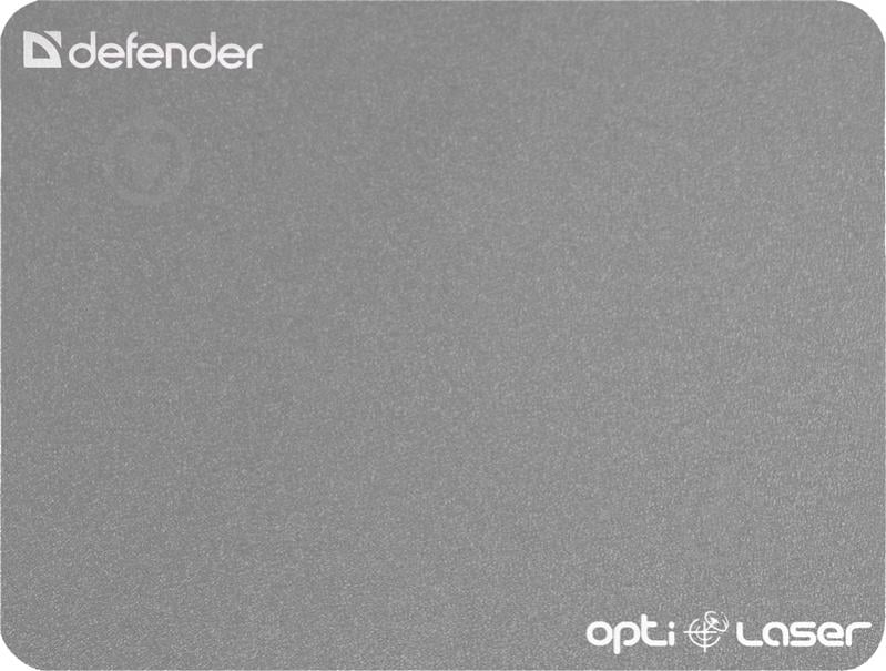 Коврик для мышки Defender Silver opti-laser в ассортименте (50410) - фото 1