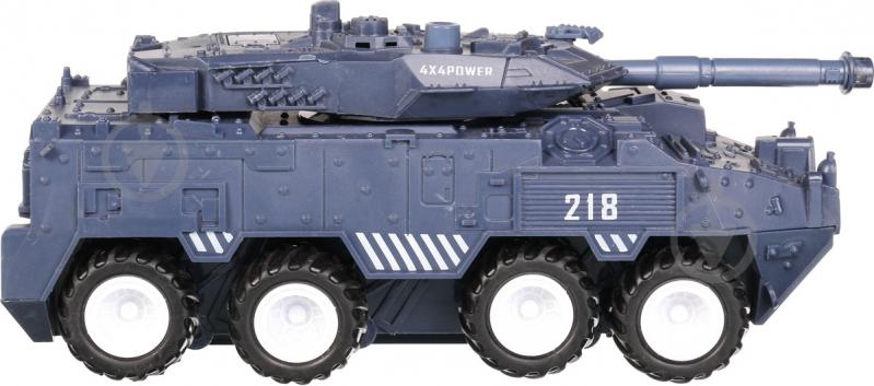 Игрушка Shantou Танк синий 1:28 F106976 - фото 4